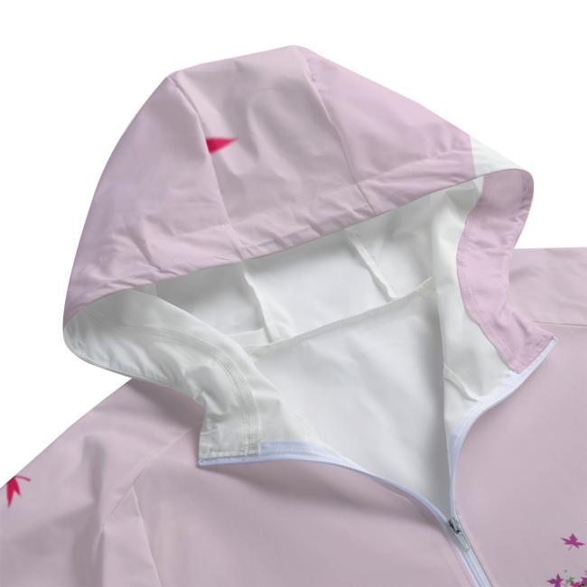 Preview: Regenjacke it Hundemotiv Sancho Detailauschnitt Kapuze